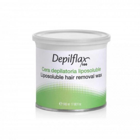 Vosk na depiláciu Depilflax v plechovke 500 ml, oliva