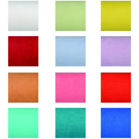 Kozmetické prestieradlo froté, modré