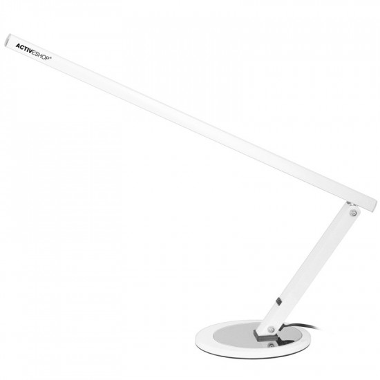 Kozmetická lampa na stôl SLIM 20W biela