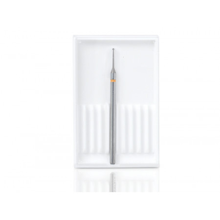 Frézka na pedikúru oceľová guľka 0,8/0,8mm ACURATA