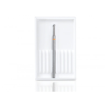 Frézka na pedikúru oceľová guľka 2,1/2,1mm ACURATA