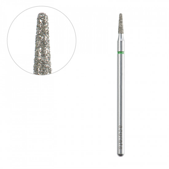 Frézka na pedikúru diamantová kónus 1,6/6,0mm ACURATA