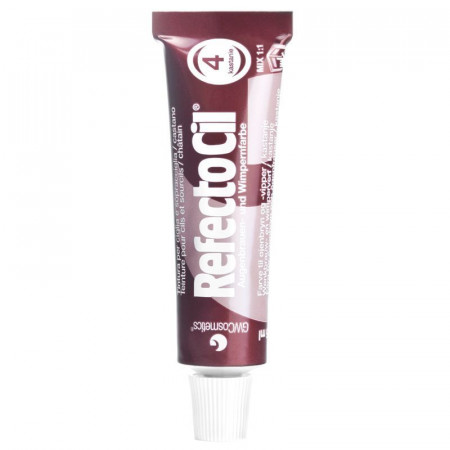 Farba na obočie RefectoCil 4 gaštanová 15 ml