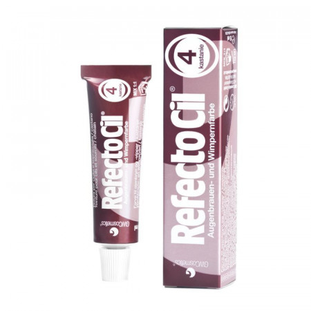 Farba na obočie RefectoCil 4 gaštanová 15 ml