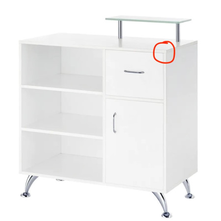 Recepcia Gabbiano Q-0833 - poškodený tovar