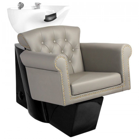 Kadernícky umývací box Gabbiano Berlin šedý