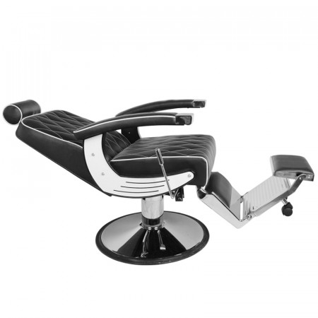 Barberské kreslo Gabbiano Imperial čierne