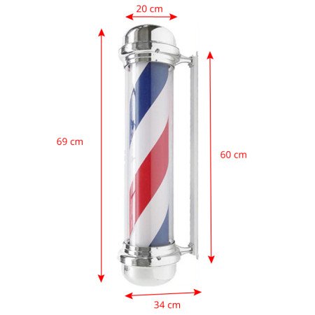 Svetelná reklama Barber Shop veľká