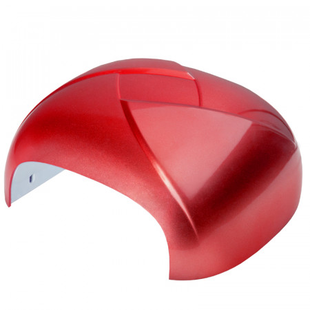 UV Dual LED lampa Twister 36W časovač + senzor, červená