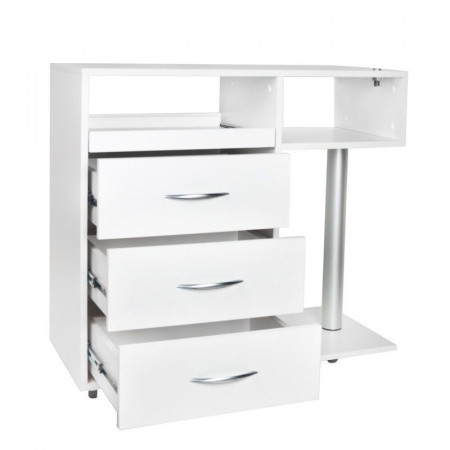 Pedikérsky stolík UNIT Y-300, biely