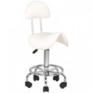 Kozmetická taburetka Active 6001 biela