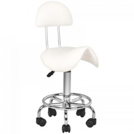 Kozmetická taburetka Active 6001 biela