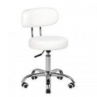 Kozmeticka taburetka pre pedikérky Active A-007, biela