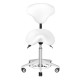 Kozmetická taburetka Azzurro 037F Bump-Up, biela Kozmetická taburetka Azzurro 037F Bump-Up, biela