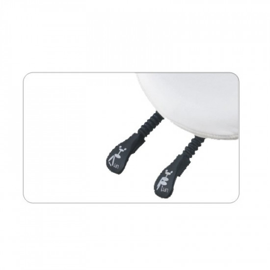 Kozmetická taburetka Azzurro 037F Bump-Up, biela Kozmetická taburetka Azzurro 037F Bump-Up, biela