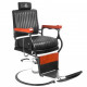 Barberské kreslo Gabbiano Master čierne Barberské kreslo Gabbiano Master čierne