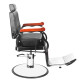 Barberské kreslo Gabbiano Master čierne Barberské kreslo Gabbiano Master čierne