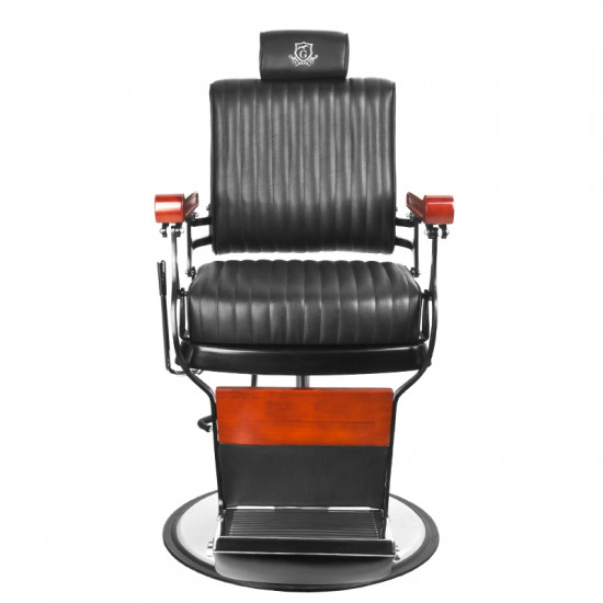 Barberské kreslo Gabbiano Master čierne Barberské kreslo Gabbiano Master čierne