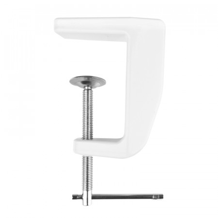 Kozmetická lupa lampa LED S5 na stôl s držiakom, biela