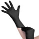 All4Med jednorázové nitrilové rukavice čierne S 100 ks
