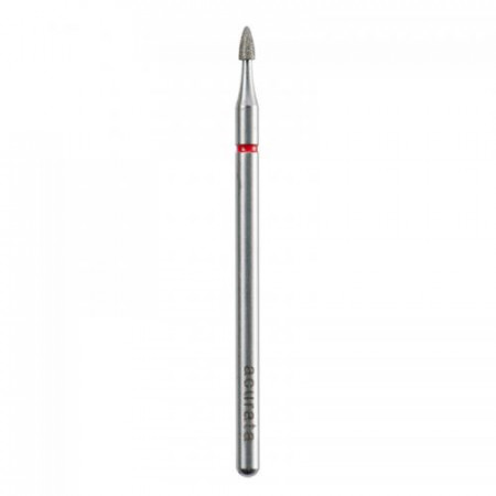 DIAMANTOVÁ FRÉZKA ACURATA - KUŽEĽ 1,6/3,5 mm červená