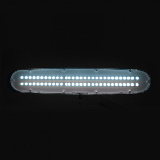 Kozmetická lampa LED ELEGANTE 801-S na stôl, biela