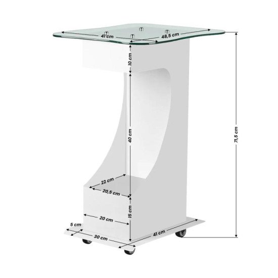 Stolík pod kozmetický prístroj S-083