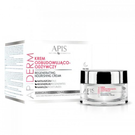 APIS Apiderm, rekonštrukčno vyživujúci balzám na noc po rádio a chemoterapii 50 ml