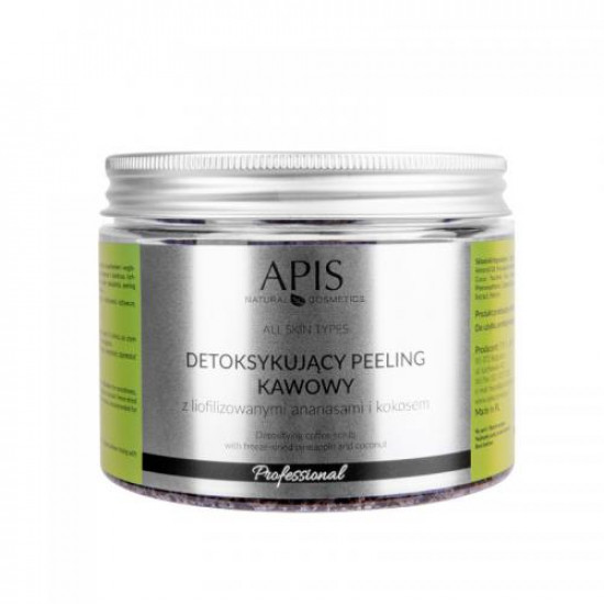 APIS Detoxikujúci kávový peeling, ananás 300 g APIS Detoxikujúci kávový peeling, ananás 300 g
