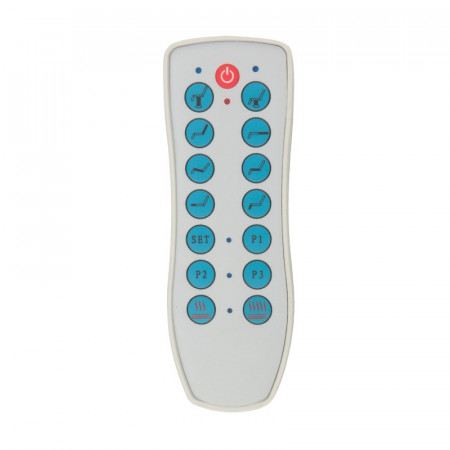 Elektrické kozmetické kreslo s vyhrievaním AZZURRO 708A 4x motor biele