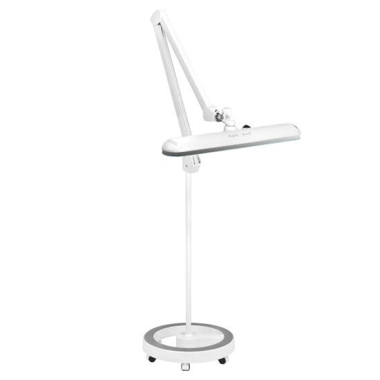 Kozmetická lampa LED Elegante 801-TL s reguláciou intezity a farby + statív, biela