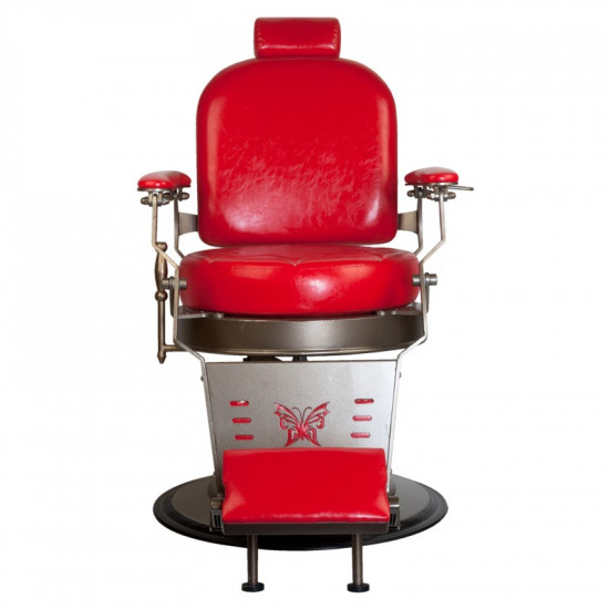 Barberske kreslo Gabbiano Red Star Barberske kreslo Gabbiano Red Star
