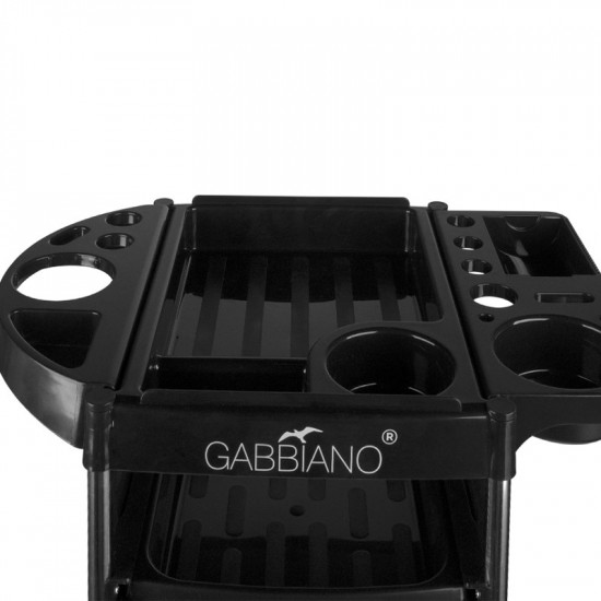 Kadernícky vozík GABBIANO FX11-2 čierny