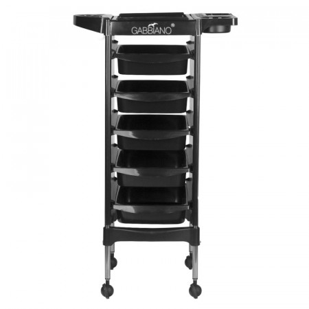 Kadernícky vozík Gabbiano FX11-5, čierny