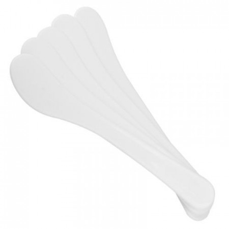 Kozmetická špachtľa biela SP-05 150 mm, 5 ks