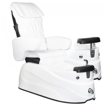 SPA kreslo na pedikúru s masážou TS-1122 biele