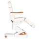 Elektrické kozmetické kreslo Eclipse 2323 3x motor biele-drevo Elektrické kozmetické kreslo Eclipse 2323 3x motor biele-drevo