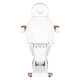 Elektrické kozmetické kreslo Eclipse 2323 3x motor biele-drevo Elektrické kozmetické kreslo Eclipse 2323 3x motor biele-drevo