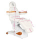 Elektrické kozmetické kreslo Eclipse 2323 3x motor biele-drevo Elektrické kozmetické kreslo Eclipse 2323 3x motor biele-drevo