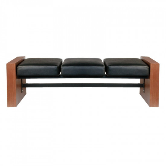 Sofa do čakárne Gabbiano F013 čierna