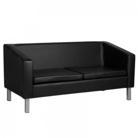 Sofa do čakárne Gabbiano BM18003 čierna