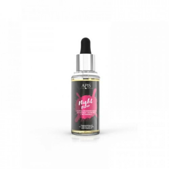 APIS Regeneračný olej na nechty a kožičku s vitamínom E Night Fever, 30 ml