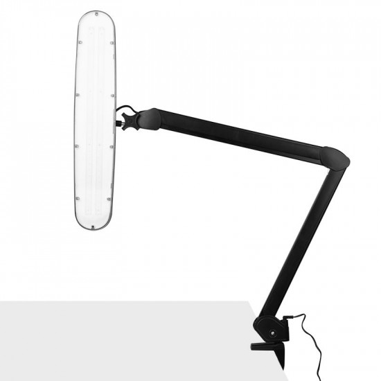 Kozmetická pracovná lampa LED ELEGANTE 801-S na stôl čierna