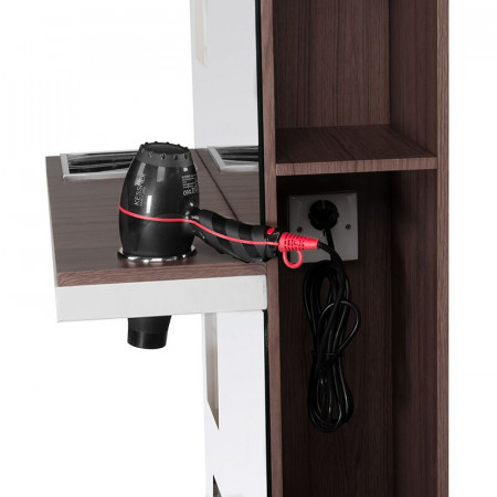 Kadernícke zrkadlo - konzola GABBIANO B058 Venge Kadernícke zrkadlo - konzola GABBIANO B058 Venge