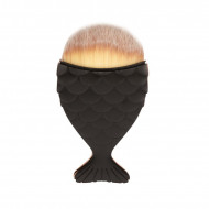 Štetec na oprašovanie nechtov a make up Rybka čierny