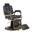Gabbiano barberské kreslo Boss HD Old Leather čierne