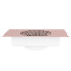 Vstavaná odsávačka prachu na nechty MOMO S41 ružová-zlatá