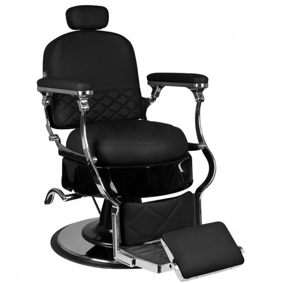 Barberské kreslo Vito čierne Barberské kreslo Vito čierne