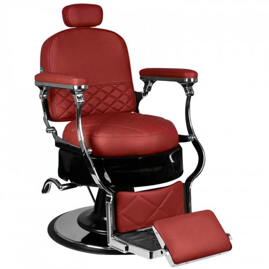 Barberské kreslo Vito bordové Barberské kreslo Vito bordové