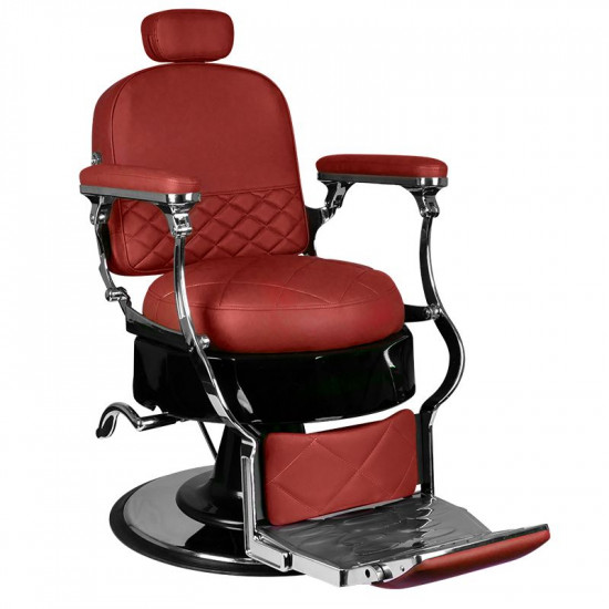 Barberské kreslo Vito bordové Barberské kreslo Vito bordové